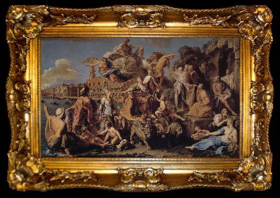 framed  Pompeo Batoni Venice s victory, ta009-2